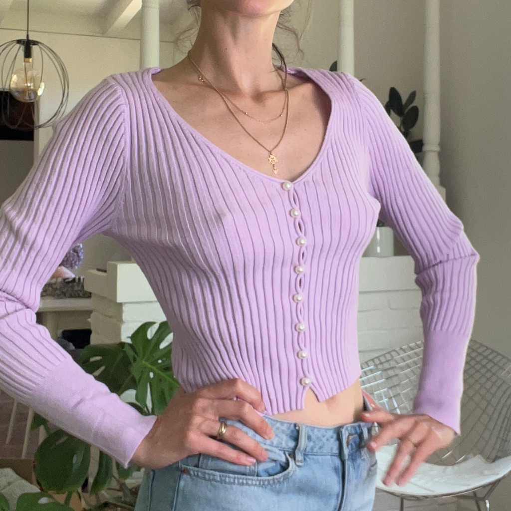 Buttoned Cardigan